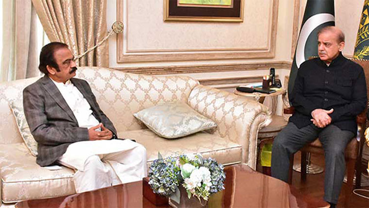 PM, Rana Sanaullah discuss political situation in country