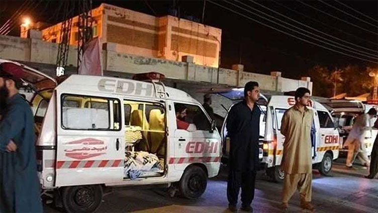 Two killed, three injured in road accidents in Karachi