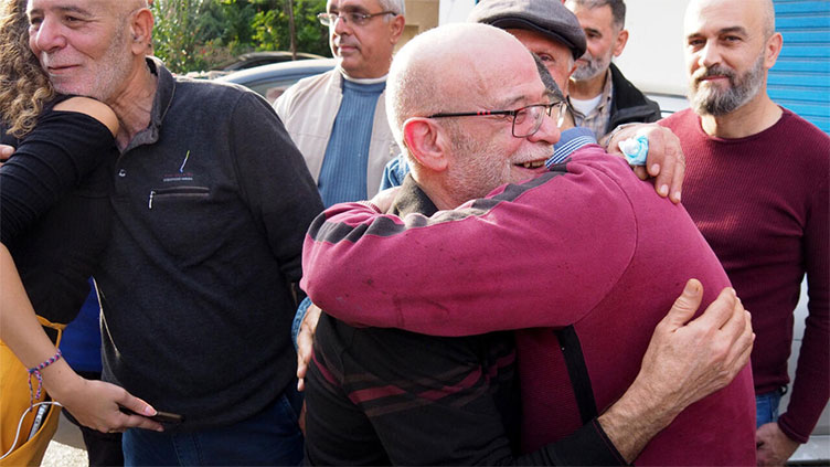 Lebanese released from Assad jail after 33 years given hero's welcome