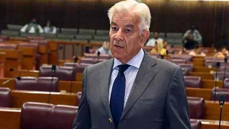 Khawaja Asif accuses PTI of playing Pashtun card