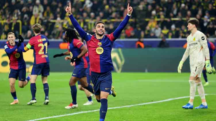 Torres hails team spirit after Barcelona win at Dortmund