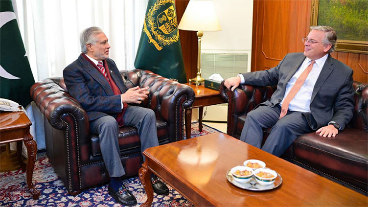 US Ambassador Blome calls on Deputy PM Dar