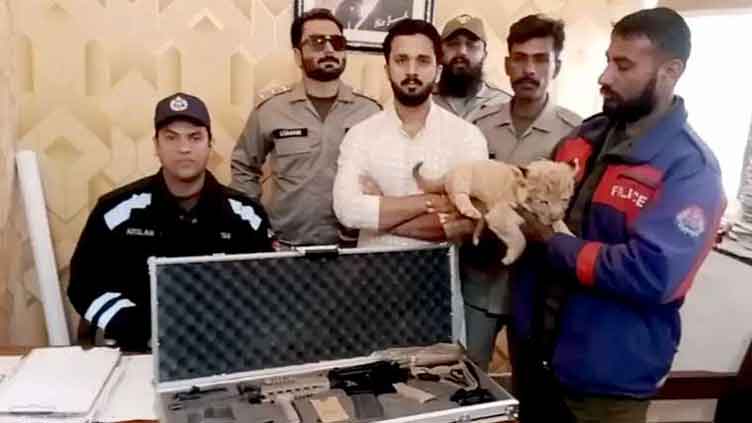 YouTuber Rajab Butt arrested for illegal lion cub possession, firearm display