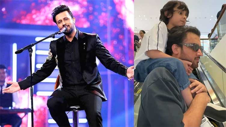 Rockstar in the making: Atif Aslam boasts son's dancing prowess