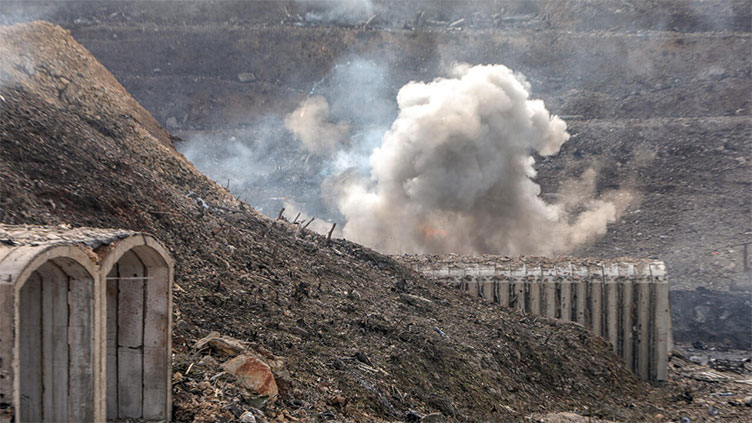 Israeli strikes leave Syrian ammo dump a smoking ruin