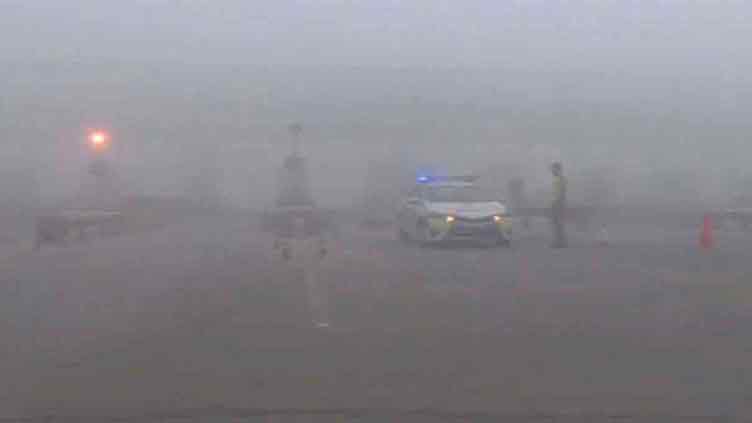 Parts of motorways closed as fog blankets Punjab