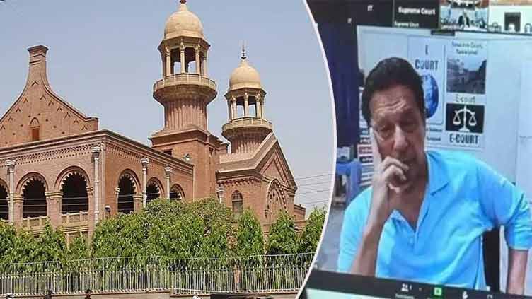 LHC declares Imran Khan's court appearance via video link null and void