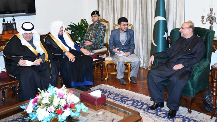 President calls for enhancing Pak-Saudi parliamentary ties