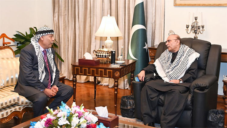 Pakistan to continue moral, diplomatic support to Palestine: President