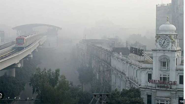 Lahore tops list of world's most polluted cities