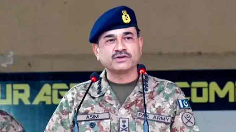 COAS Munir expresses resolve to eliminate terrorism 