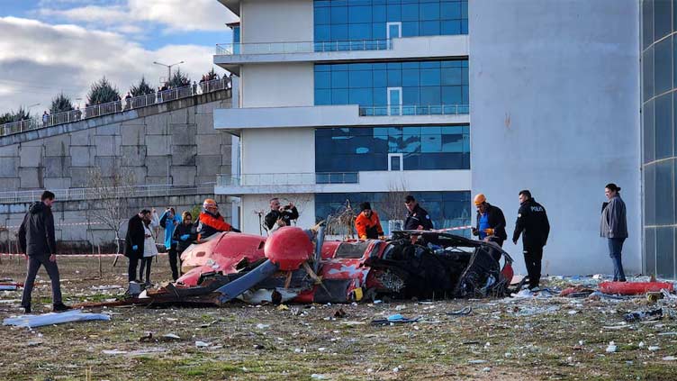 Four killed in helicopter crash at Turkish hospital