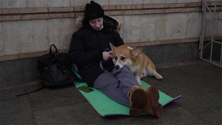 Kyiv residents shelter in metro as Russia attacks energy system 