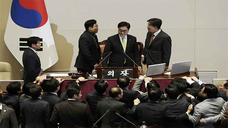 South Korea's opposition-controlled National Assembly votes to impeach acting President Han