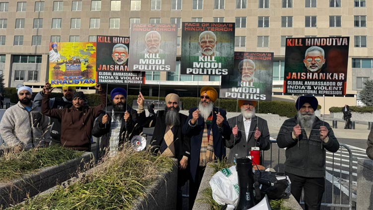 Pro Khalistan rally at US State Department, Indian Embassy