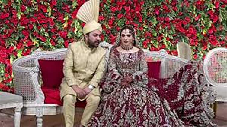 Women's cricket team batter Sidra Amin ties the knot