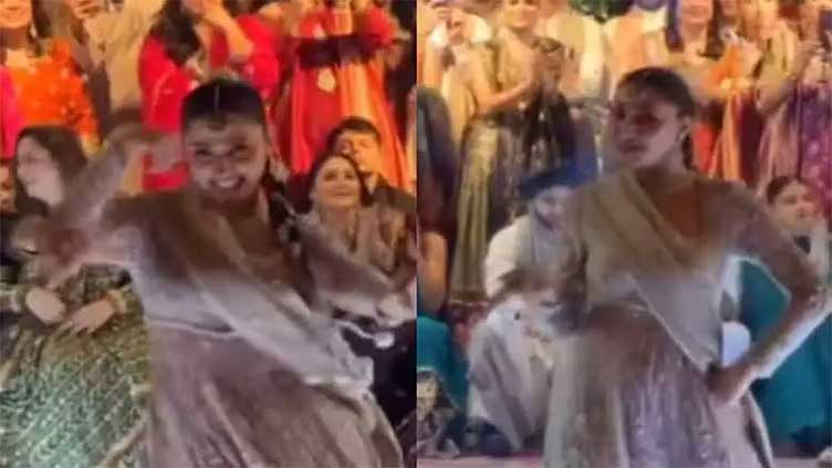 Mahira Khan's dance at Sheheryar's wedding electrifies internet