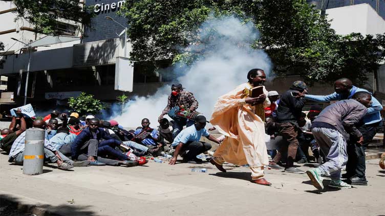 Police in Kenya fire teargas at protest over alleged abductions