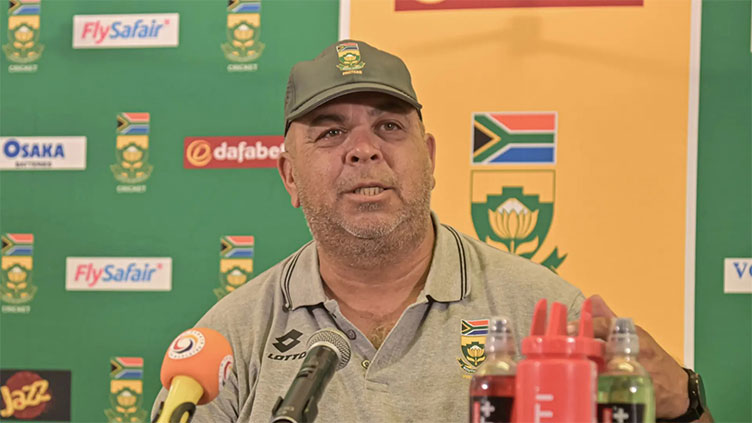 S.Africa coach Conrad unapologetic about 'easy' route to Test final