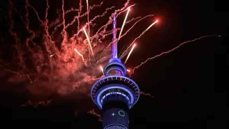 New Zealand welcomes 2025 with fireworks and light show