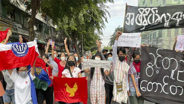 Myanmar resistance movement senses the tide is turning against the military 3 years after takeover