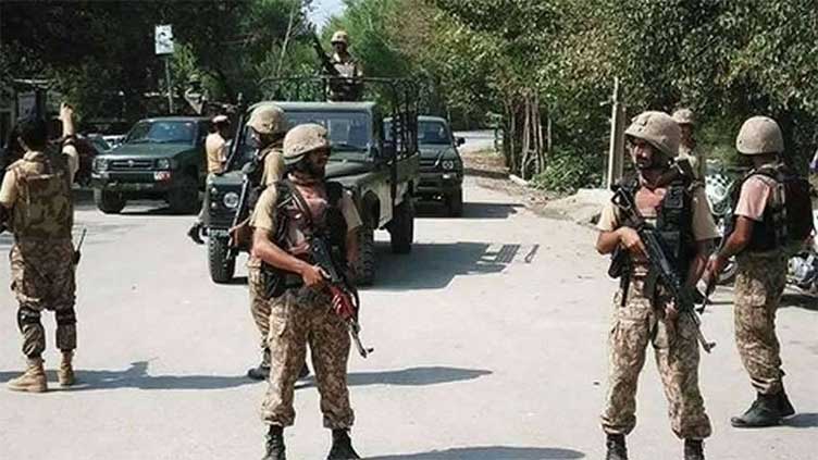 24 terrorists killed in Mach operation, four soldiers martyred