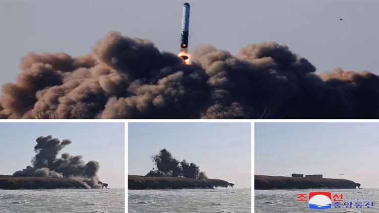 North Korea tested firing cruise missiles on Feb 2: KCNA