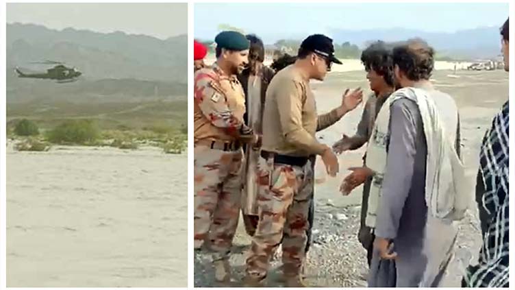 Pakistan Army, FC rescue nine persons stranded in Turbat floods