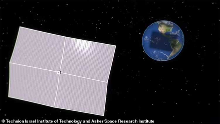 Scientists plan umbrella-like shade to block sun's rays 