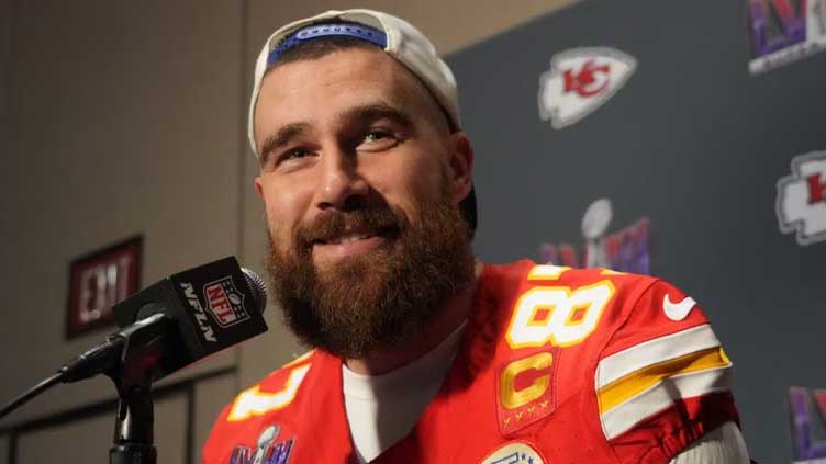 Kelce thinking about Super Bowl bling not engagement rings