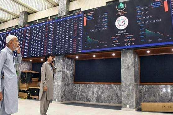 پاکستان سٹاک مارکیٹ میں شدید مندی، ہنڈرڈ انڈیکس 1800 پوائنٹس تک گر گیا