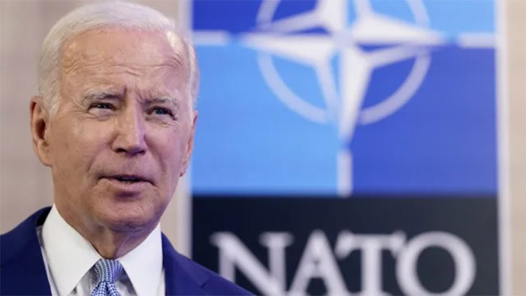 Biden blasts 'dangerous' Trump NATO remarks, highlighting Ukraine funding need