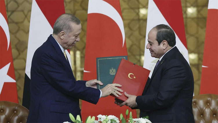 Relations between Turkey and Egypt turn 'new leaf' as Erdogan visits Cairo