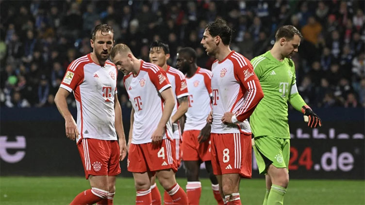 Bayern suffer nine-year low in shock loss, slip eight points off title pace