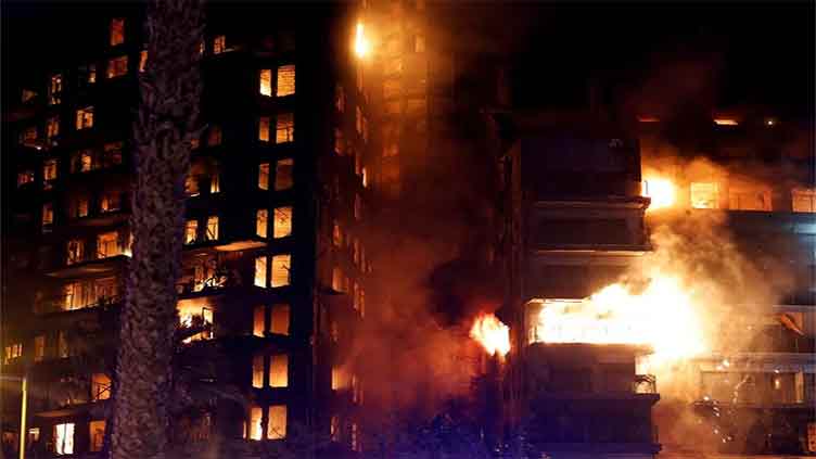 Valencia mourns tower block fire victims as death toll rises to 10