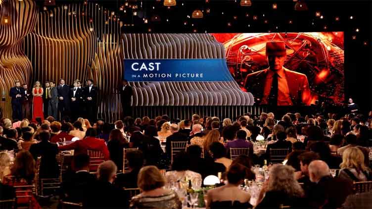 Winners at the Screen Actors Guild Awards