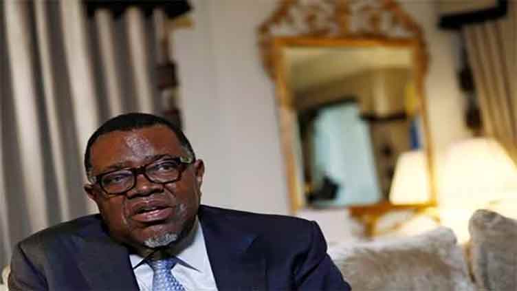 Namibia's late president Geingob buried