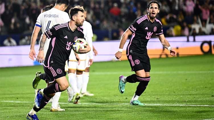 Messi grabs late leveller for Miami at Galaxy