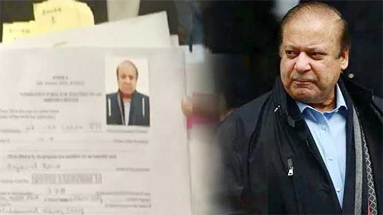 Approval of Nawaz Sharif's nomination papers in NA-130 challenged