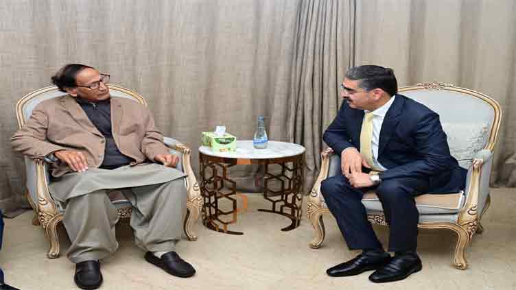 PM Kakar, Chaudhry Shujaat discuss political situation of country