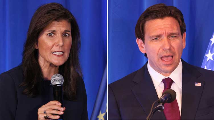 Haley, DeSantis turn fire on Trump in GOP race