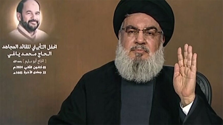 Hezbollah chief warns response to Aruri killing 'inevitable'