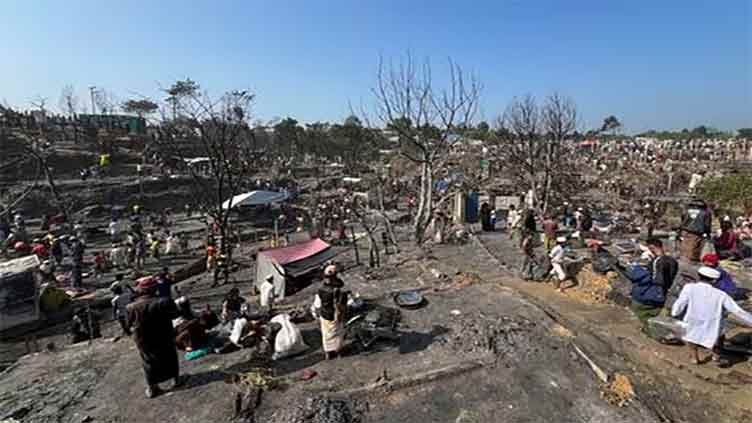 Fire leaves nearly 7,000 Rohingya homeless in Bangladesh camp