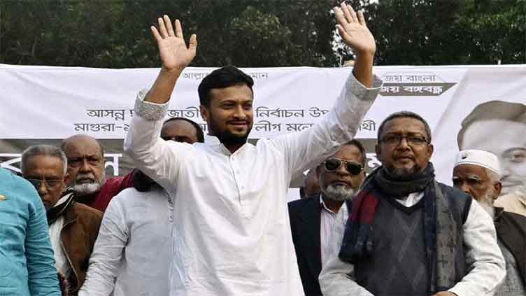 Shakib Al Hasan grabs historic victory in Bangladesh general election