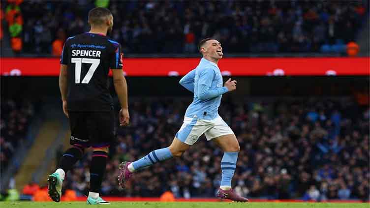 Foden double fires Man City to 5-0 FA Cup win over Huddersfield