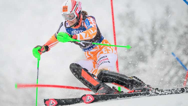 Vlhova wins slalom as Shiffrin suffers rare blunder