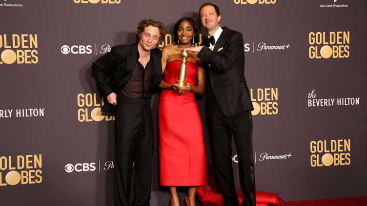 'Succession' and 'The Bear' win top TV honors at Golden Globes