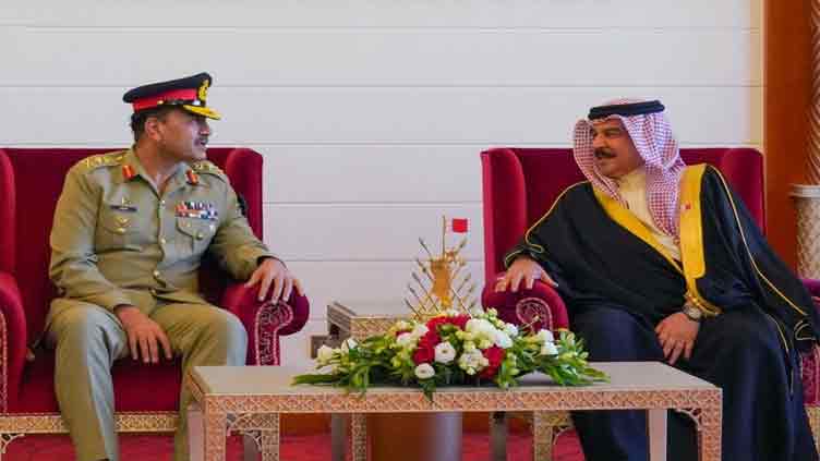 COAS Munir discusses military, security cooperation with Bahrain leadership