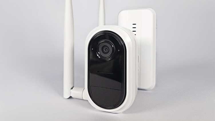 You can install this wireless Wi-Fi security cam over a mile away from your house