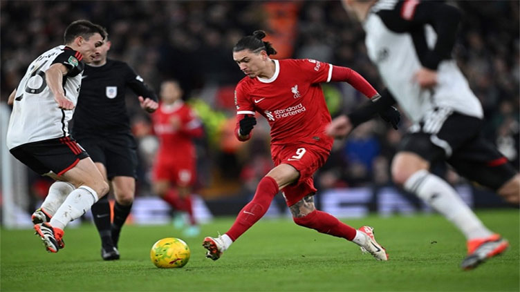 Liverpool fight back to take League Cup semi-final lead over Fulham